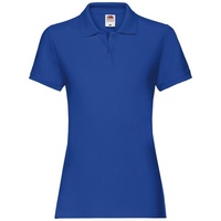 FRUIT OF THE LOOM PREMIUM POLO - Damen Polo-Shirt mit Zwei-Knopfleiste,