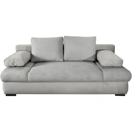 Collection AB Schlafsofa Polyester 2-Sitzer Grau