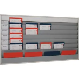 Eichner Planungstafel H900 x B1580 x T78 mm Grau