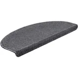 [en.casa] Stufenmatte 65 x 24 cm Dunkelgrau