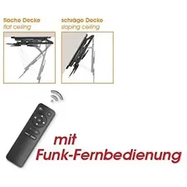 My Wall HL 40 ML TV-Deckenhalterung Motorisiert, neigbar, mit Fernbedienung