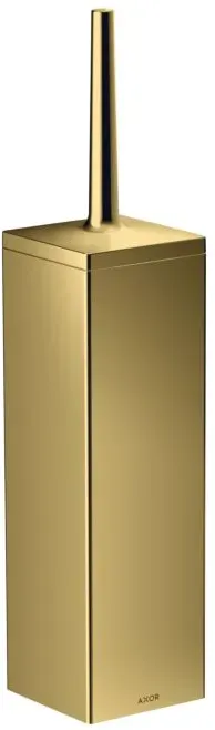 hansgrohe Axor WC-Bürstengarnitur 42655990 mit Deckel, Wandmontage, polished gold optic