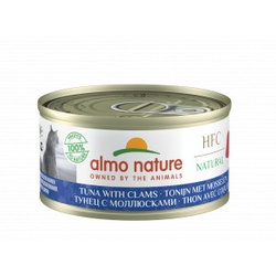 Almo Nature HFC Natural tonijn met mosselen (70 gram)  12 x 70 g