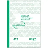 RNK Verlag Mietbuch Wohnungsmietvertrag, 32 Seiten, 12 x 17 cm,
