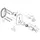 Grohe Eurosmart IR-Brausethermostat Wannenmischer Silber