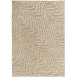 Teppich SEHRAZAT "Rio 1800", beige, B:200cm H:8mm L:290cm, Kunstfaser, Teppiche, Sanfte Farben,modernes Design,langlebig,Eleganz trifft Komfort