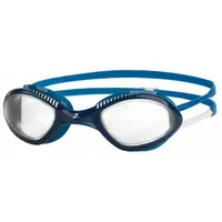 Zoggs Tiger Schwimmbrille dunkelblau mit transparenten Gläsern - M