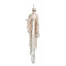 Boland 74537 - Deko-Skelett Mumie, Länge circa 100 cm, Dekoration für Halloween, Karneval und Mottoparty