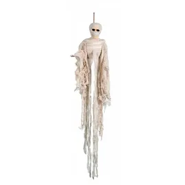 Boland 74537 - Deko-Skelett Mumie, Länge circa 100 cm, Dekoration für Halloween, Karneval und Mottoparty