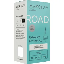 aeron/tpu AERON Schlauch 28" Road ExtraLite Protect AL 622x28 - 32C | SV 65 mm