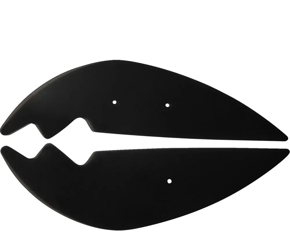Show Chrome Honda 52-934lbk Seitenabweiser - Black - One Size
