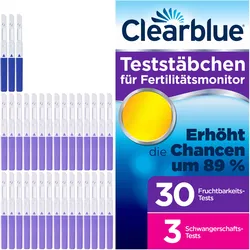 Clearblue Fertilitätsmonitor Teststäbchen