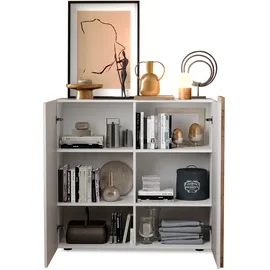 Home Affaire Highboard Venus 121 x 113 x 44 cm Weiß