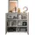 Home Affaire Highboard Venus 121 x 113 x 44 cm Weiß