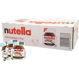 Ferrero nutella Nuss-Nougat-Creme, 120 St. je 15,0 g/1,8 kg
