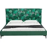 Hti-Living HTI-Living, Bett, Doppelbett 180 x 200 cm Roxbury Leaf Grün (180 x 200 cm)