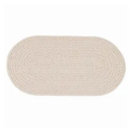 vidaXL Teppich ZIZUR Creme PP