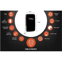 Storage Solutions ALLROUND GPS Tracker Fahrzeugtracker, Personentracker, Multifunktionstracker Schwarz 1 St.