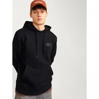 JACK & JONES Hoodie schwarz XS
