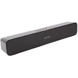 Annadue Computer Soundbar, Kabellose Bluetooth Soundbar mit 5 Wiedergabemodi, 360 Grad Surround Sound, Dual Lautsprecher, Dual Bass Membran Soundbar für TV PC Telefone