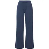 LASCANA Lounge-Hosen Homewearhose Blau/Meliert 48/50