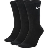 Nike Everyday Lightweight Crew 3er Pack schwarz/weiß 42-46