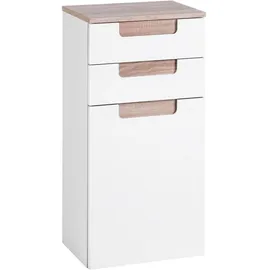 Held Möbel »Siena«, BxHxT: 40 x 79 x 27 cm, - weiss