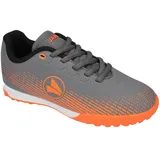 Jako Lightning TF Multinocken-Fußballschuhe Kinder 862 / steingrau/neonorange 37