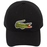 Lacoste Baseball Cap mit Logo schwarz