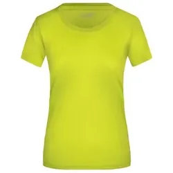 Damen Aktiv T-Shirt JN357, acid-gelb, Größe L - acid-gelb - L