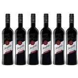 6 Flaschen Rotwild Dornfelder lieblich a 0,75 L 10 % Vol.