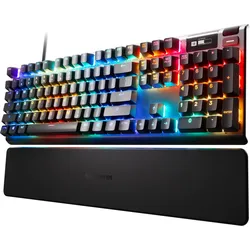 SteelSeries Apex Pro HyperMagnetic Gaming-Tastatur - weltweit schnellste Tastatur mit einstellbarer Betätigung