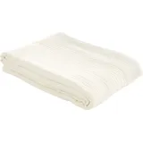 LeGer Home by Lena Gercke HEVIN Kuscheldecke 280 x 250 cm Beige/Weiß