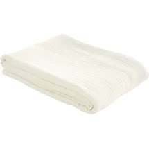 LeGer Home by Lena Gercke HEVIN Kuscheldecke 280 x 250 cm Beige/Weiß