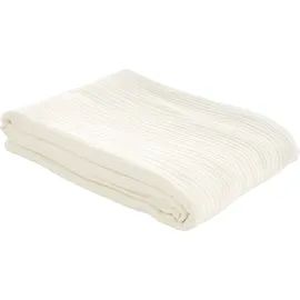LeGer Home by Lena Gercke HEVIN Kuscheldecke 280 x 250 cm Beige/Weiß