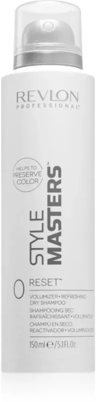 Revlon Professional Style Masters Reset Trockenshampoo für die Aufnahme von überschüssigen Talg für ein frische Frisur 150 ml