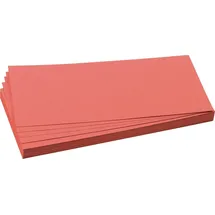 Franken Moderationskarten rot 9,5 x 20,5 cm, 200 Blatt