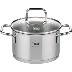 ELO Kochtopf Citrin 14 cm Edelstahl Transparent Poliert