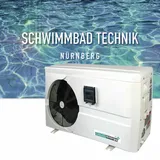 Wärmepumpe 13,5KW Pool Heizung Poolheizung Schwimmbadheizung Heizen + Kühlen
