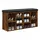 vidaXL Schuhbank 102 x 32 x 50 cm braun