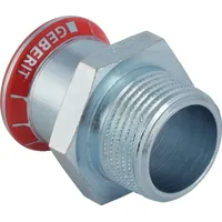 Geberit Mapress C-Stahl-Übergangsstück 108mm x 4"AG Nr.21725
