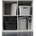 Eda Aufbewahrungsbox STONE 12 l 1-tlg. schwarz