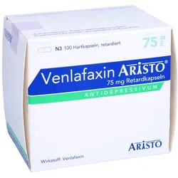 Venlafaxin Aristo 75 mg Retardkapseln 100 St