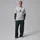 Nike Jordan Jumpman T-Shirt Herren Trikot, grau