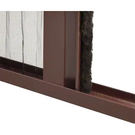hecht International Insektenschutz-Tür 125 x 220 cm Braun