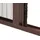 hecht International Insektenschutz-Tür 125 x 220 cm Braun