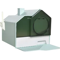 PawHut Katzentoilette Kunststoff, ABS