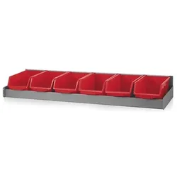 Regal mit Aufbewahrungsboxen L/M