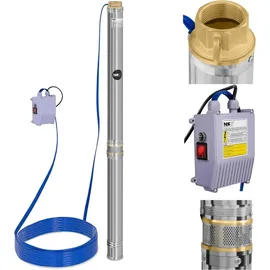 Hillvert Tiefbrunnenpumpe 2200 W 10800 l/h