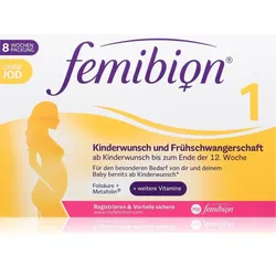 Femibion Femibion 1 Kinderwunsch und Frühschwangerschaft (ohne Jod) Tabletten während der Schwangerschaftsplanung 56 TABL